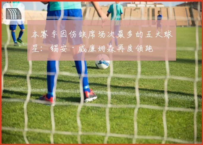 本赛季因伤缺席场次最多的五大球星:锡安·威廉姆森再度领跑